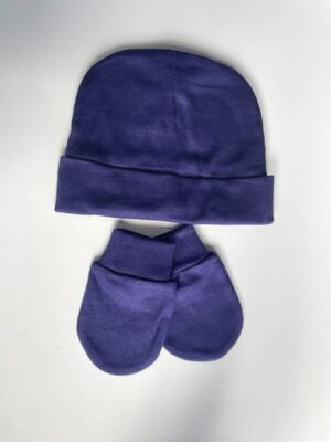 Hat and Mittens Set for Baby Boy