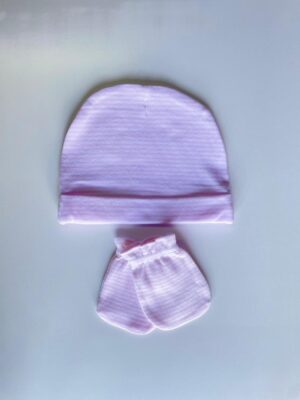 Hat and Mittens Set for Baby Girls