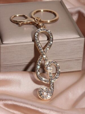 Music Note Keychain