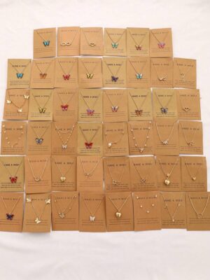 Necklaces with Wish Card for Women